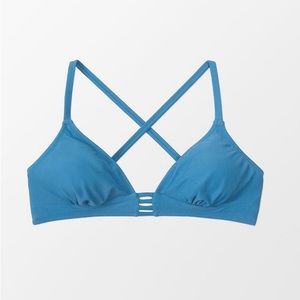 Criss Cross Back Tie Bikini Top